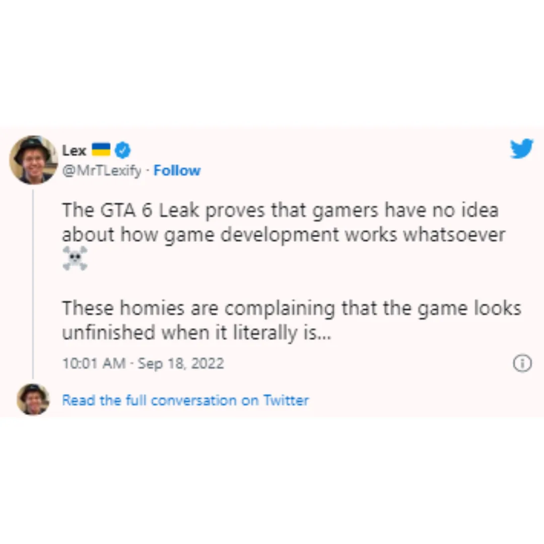 GTA 6 leak memes and reactions on Twitter from the video game industry and  the public at large