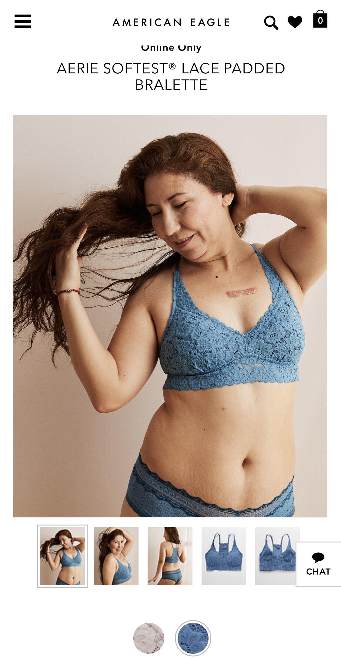 American Eagle has started using unretouched women to model their