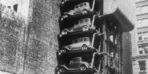 Car parking in New York, in 1930.