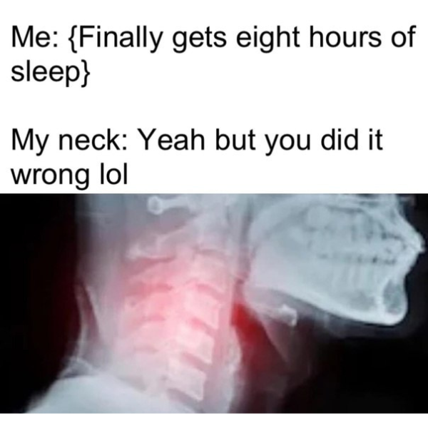 i guess i struck a [spinal] cord